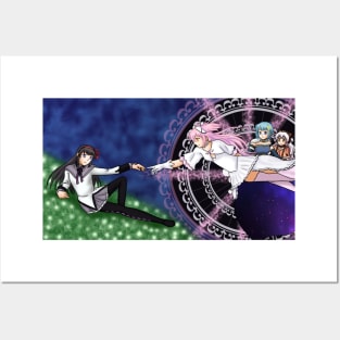 Creation of Homura Posters and Art